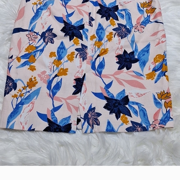 J. Crew Blue and Orange Pencil Skirt for Resort Wear - Picture 9 of 9